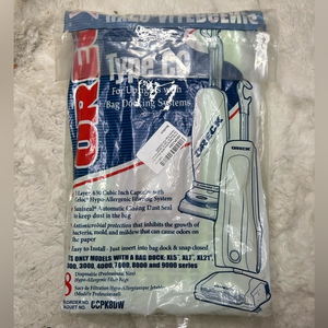 Oreck Vacuum Bags CCPK8DW Type CC For Uprights With Bag‎ Docking Systems